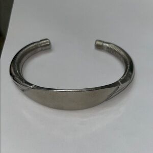 Sterling Silver Men's Cuff Bracelet